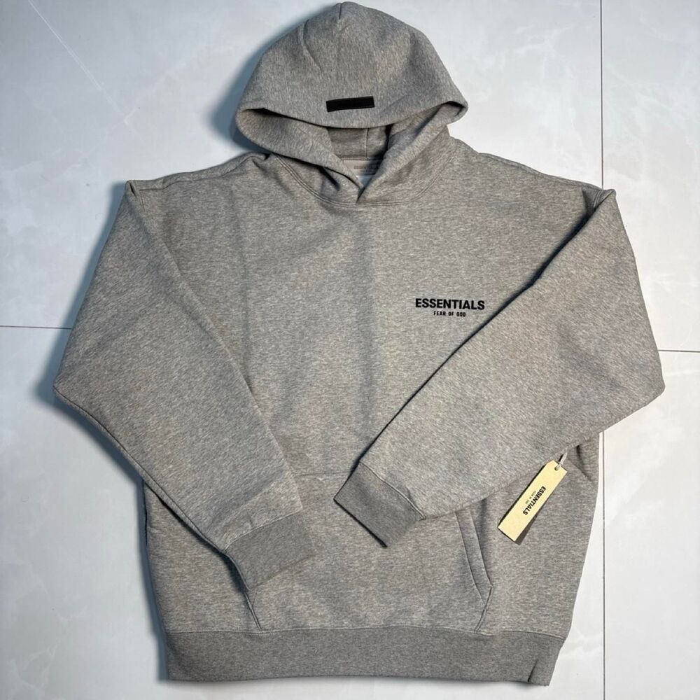 Essentials Fear-of-god Men's Grey Hoodie - Picture 6 of 6